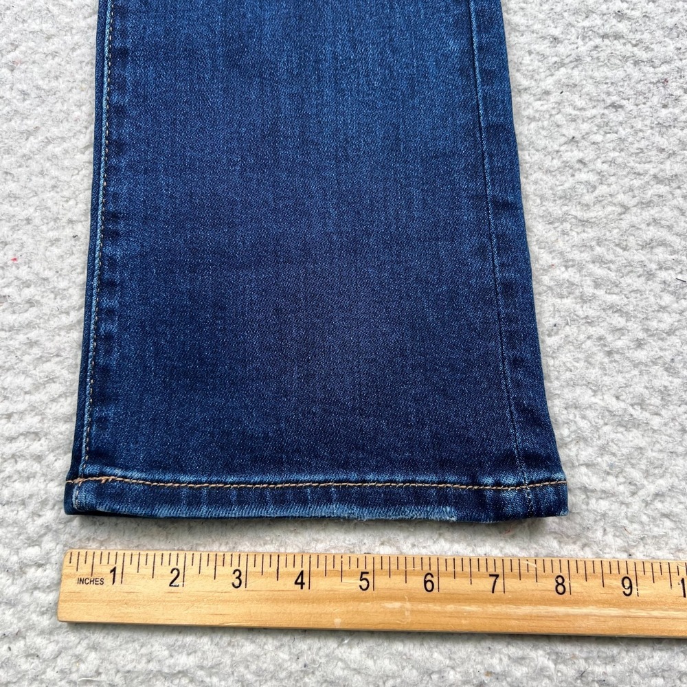BKE Stella Jeans Women 25x29.5 Mid Rise Slim Tailored Bootcut Stretch Whiskered - Picture 7 of 12